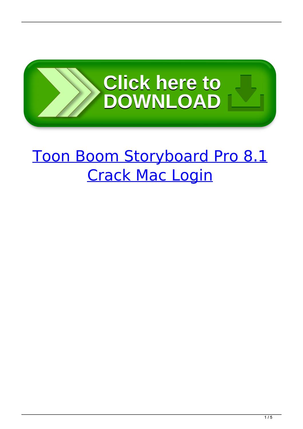 toon boom storyboard pro mac mega